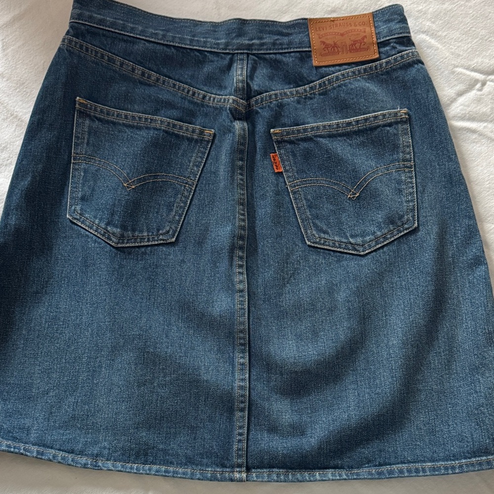 LEVI’S A-Line Denim Skirt